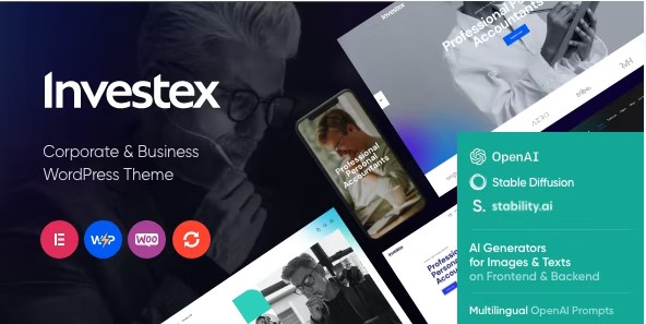 Investex - Corporate & Accounting Theme