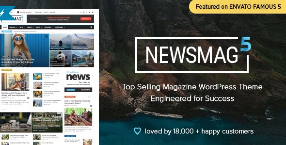 Newsmag - Newspaper & Magazine WordPress Theme