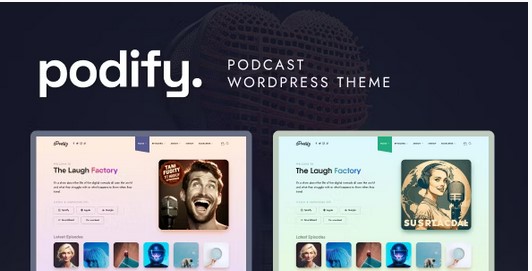 Podify - Podcast WordPress Theme