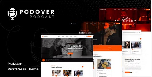 Podover - Podcast WordPress Theme