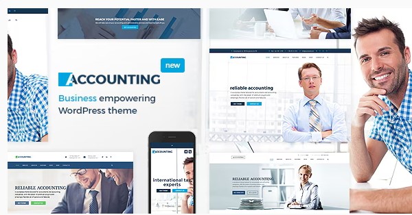 Accounting - Business, Consulting and Finance WordPress theme