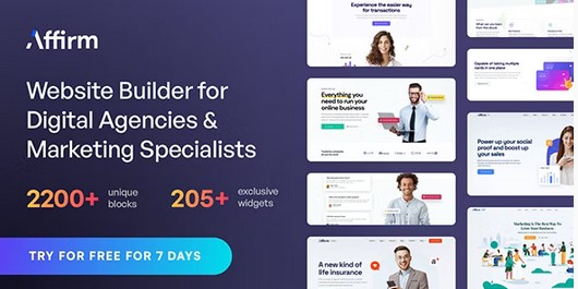 Affirm - Marketing & Digital Agency WordPress Theme