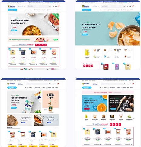 Bacola - Grocery Store and Food eCommerce Theme