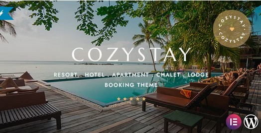 CozyStay - Hotel Booking WordPress Theme