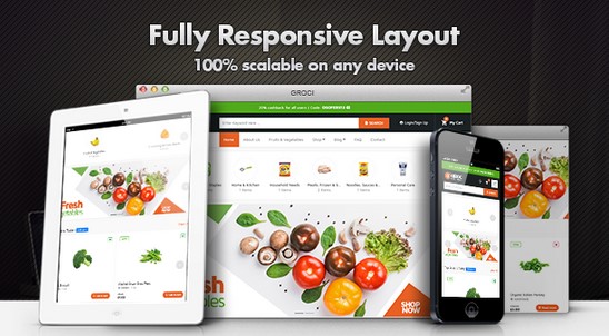 Groci - Organic Food and Grocery Market WordPress Theme