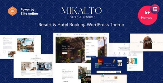 Mikalto - Resort and Hotel Booking WordPress Theme