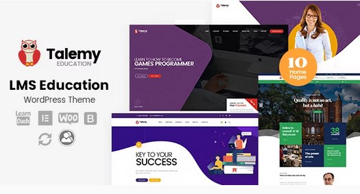 Talemy - LMS Education WordPress Theme