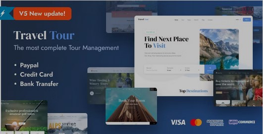 Travel Tour - Travel Booking WordPress