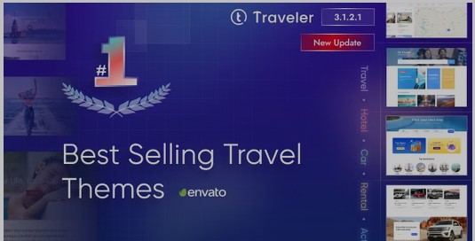 Traveler - Travel Booking WordPress Theme