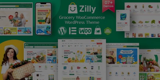 Zilly - Grocery Store WooCommerce WordPress Theme